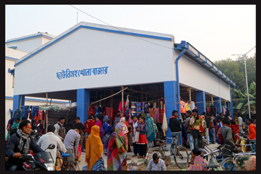 Open Market Shed,Polba / Dadpur Krishak Bazar